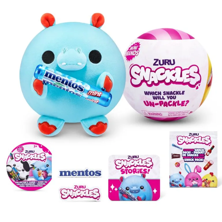 Snackles Mini Brands Overraskelsesplysj 11,5cm