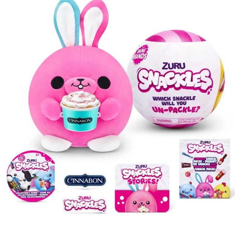 Snackles Mini Brands Overraskelsesplysj 11,5cm