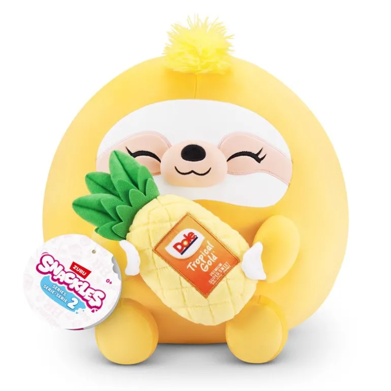 Snackles S2 Plysjbamse 20cm - Sandy