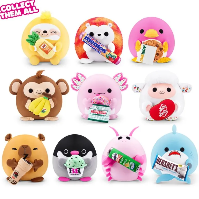 Snackles S2 Plysjbamse 20cm - Sandy