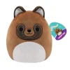 Squishmallow Adopt Me Plysjbamse 20cm - Tanuki