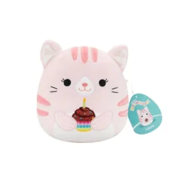 Squishmallows Celebration Plysjbamse 19cm - Laura Katt