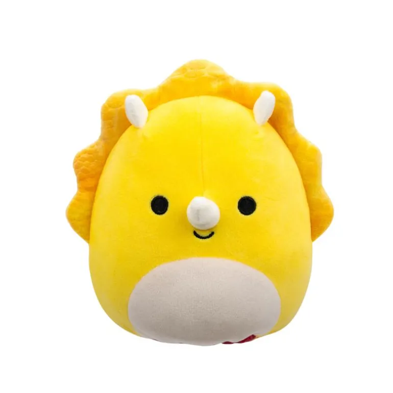 Squishmallows Flip-A-Mallow Plysj 13cm - Lancaster Triceratops / Beck Pheasant