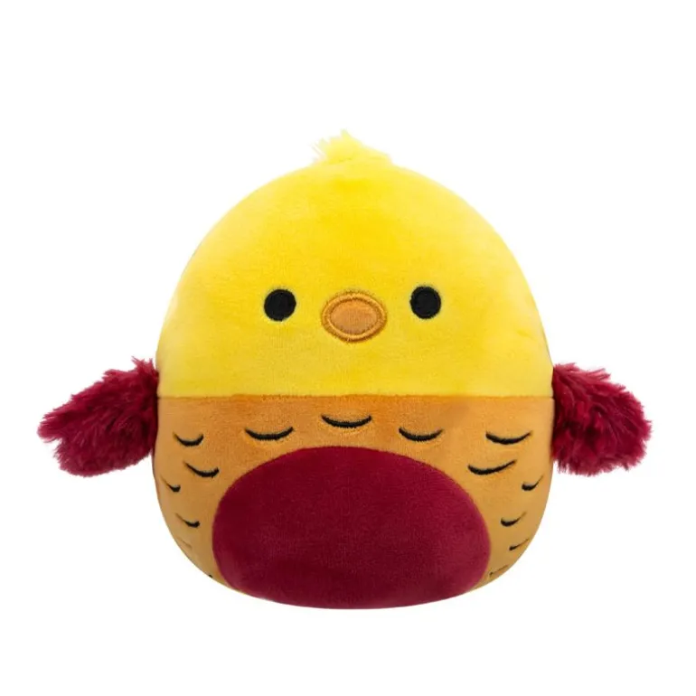 Squishmallows Flip-A-Mallow Plysj 13cm - Lancaster Triceratops / Beck Pheasant