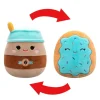 Squishmallows Flip-A-Mallow Plysj 13cm - Hautely To-Go Coffee / Erissa Toaster