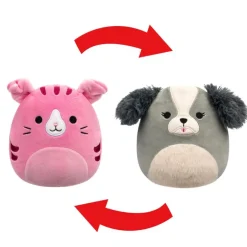 Squishmallows Flip-A-Mallow Plysj 13cm - Malu Shih-Tzu / Geraldine Cat