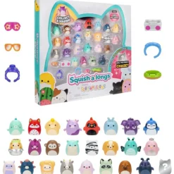 Squishmallows Squish-a-longs S2 25-Pakning 2,5cm Minifigurer