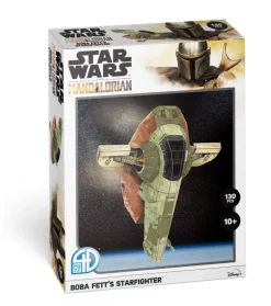 Star Wars 3D Puslespill 130 Brikker - Boba Fett's Starfighter