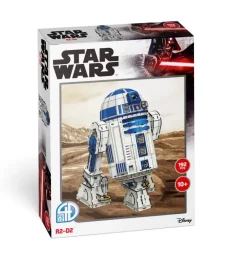 Star Wars 3D Puslespill 192 Brikker - R2D2