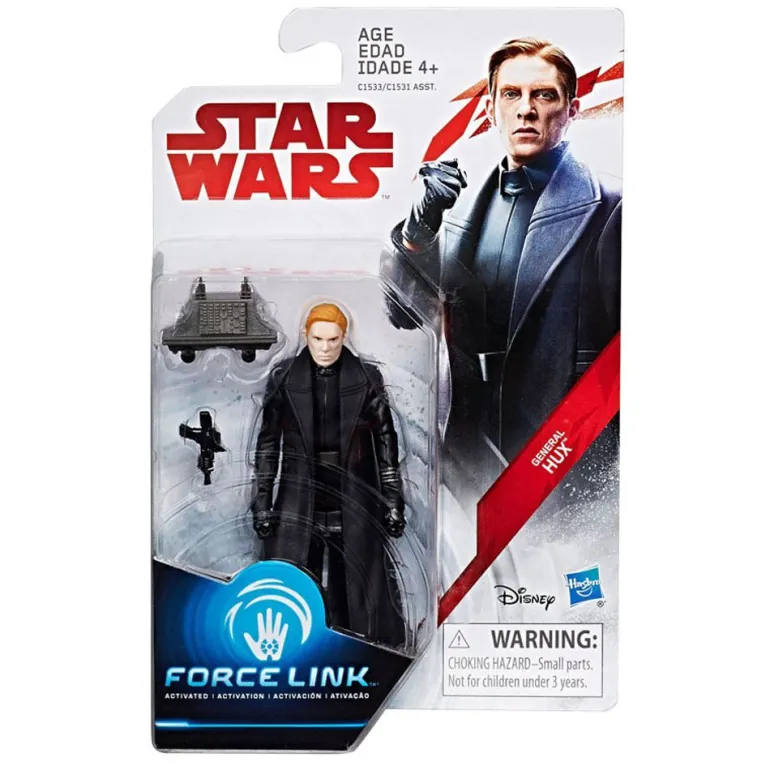 Star Wars E8 - General Hux Force Link figur