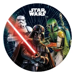 Star Wars Papptallerken 23 cm - 8 stk