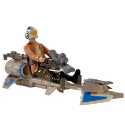 Star Wars Speeder Bike og Poe Dameron 30 cm figur