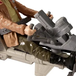 Star Wars Speeder Bike og Poe Dameron 30 cm figur
