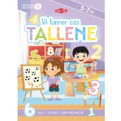 Tactic Aktivitetsbok Vi Lærer Oss: Tallene 5-7 år