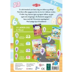 Tactic Aktivitetsbok Vi Lærer Oss: Tallene 5-7 år