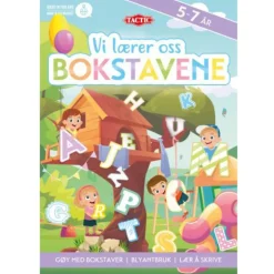 Tactic Aktivitetsbok Vi Lærer Oss: Bokstavene 5-7 år