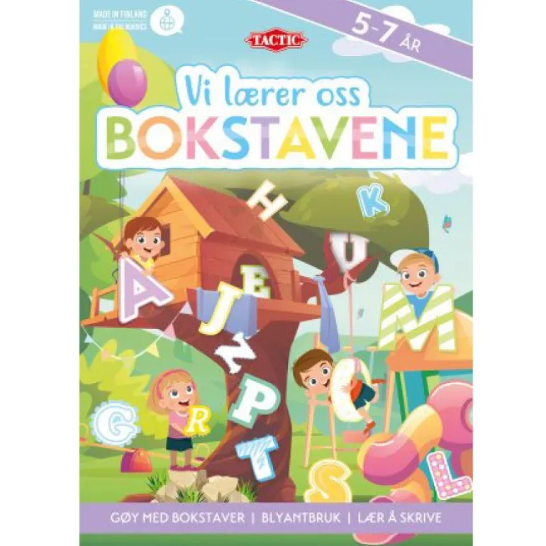 Tactic Aktivitetsbok Vi Lærer Oss: Bokstavene 5-7 år