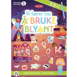 Tactic Aktivitetsbok Vi Lærer Oss: Blyantkontroll 3-5 år