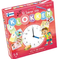 Tactic Barnespill - Vi Lærer Oss: Klokken
