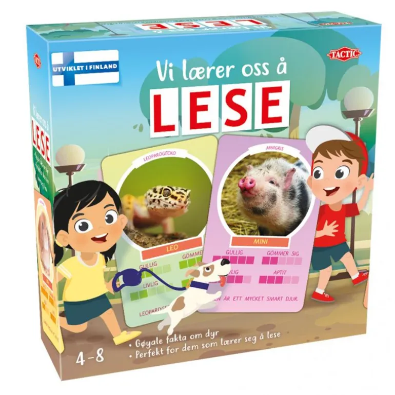 Tactic Barnespill Vi Lærer Oss: Lesing