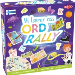 Tactic Barnespill Vi Lærer Oss: Ord Rally