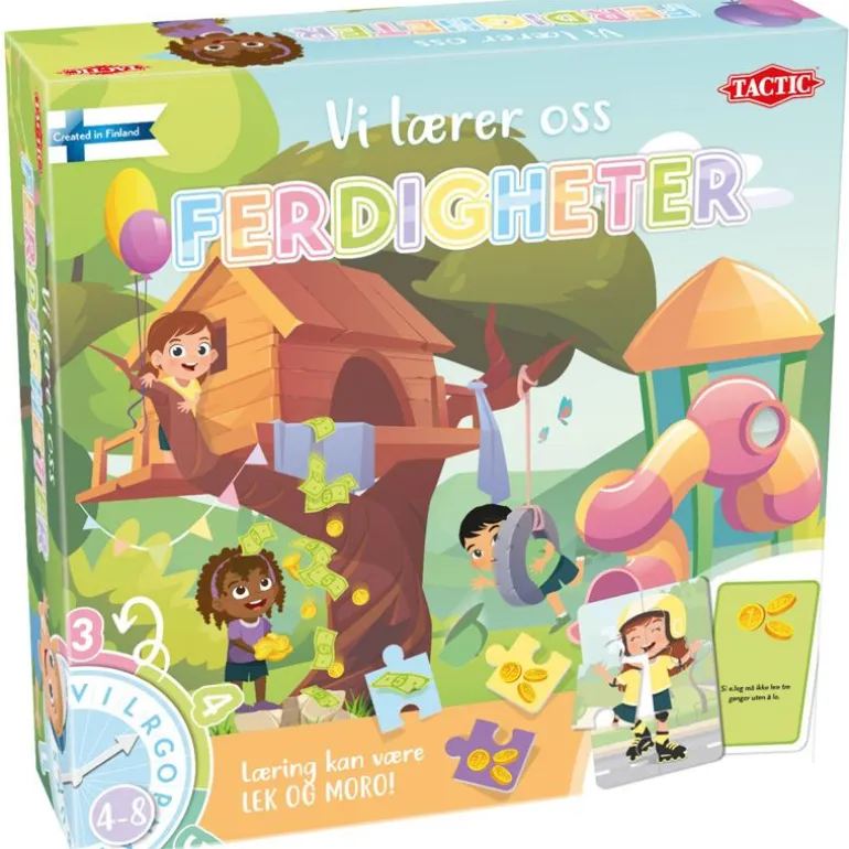 Tactic Barnespill Vi Lærer Oss: Ferdigheter