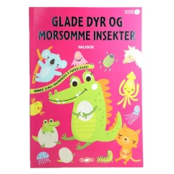 Tactic Malebok - Glade Dyr og Morsomme Insekter