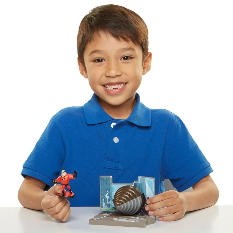 The Incredibles 2 Acion Pack - Drill Attack lekesett med figur