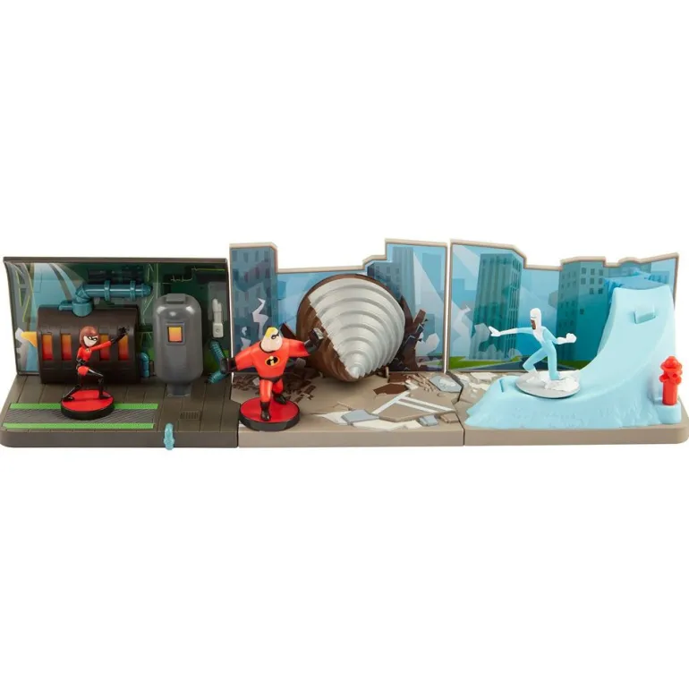 The Incredibles 2 Acion Pack - Drill Attack lekesett med figur