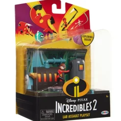 The Incredibles 2 Acion Pack - Lab Assault lekesett med figur