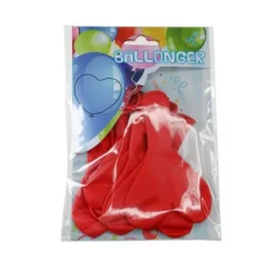 Tinka Ballonger 8-pakning - Røde Hjerter