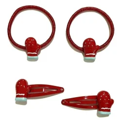 Tinka Beauty Jul Hårklemme/Hårstrikk - Votter