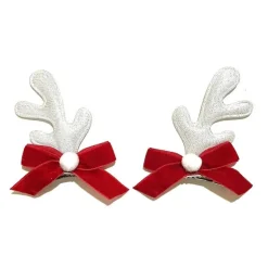 Tinka Beauty Jul Hårklemmer 2-Pakning - Reinsdyr