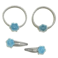 Tinka Beauty Jul Hårklemme/Hårstrikk - Snøkrystall