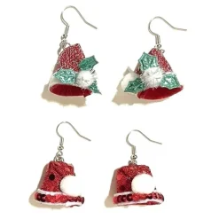 Tinka Beauty Jul Øreringer 2-Par - Bjeller