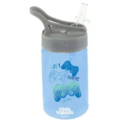Tinka Cool School Drikkeflaske m/ sugerør 0,35L - Gaming