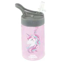 Tinka Cool School Drikkeflaske 350ml - Rosa Enhjørning