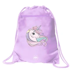 Tinka Cool School Gymbag 34x45cm - Lilla Enhjørning