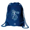 Tinka Cool School Gymbag 34x45cm - Blå Cyber Robot