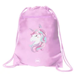 Tinka Cool School Gymbag 34x45cm - Rosa Enhjørning