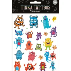 Tinka Tattoo Midlertidig Tatoveringer - Monster