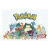 Veggdekor Klistremerker 65x91cm - Pokémon Karakterer
