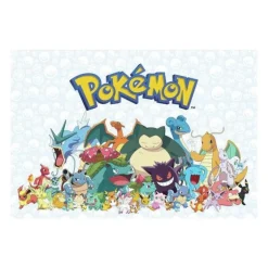 Veggdekor Klistremerker 65x91cm - Pokémon Karakterer