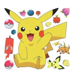 Veggdekor Klistremerker 43x46cm - Pokémon