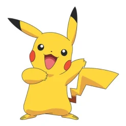 Veggdekor Klistremerker 75x71cm - Pokémon Pikachu