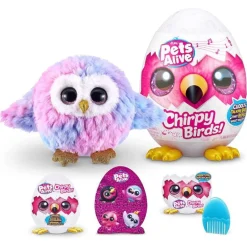 Zuru Pets Alive Overraskelse Plysjbamse - Chirpy Birds